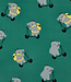 Poppy fabrics neushoorns - zachte sweater