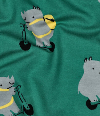 Poppy fabrics rhinos - soft sweater
