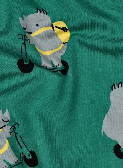 Poppy fabrics rhinos - soft sweater