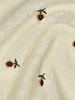 sunflower teddy embroidery flowers - beautiful sherpa