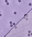 lila stepper met prachtige broderie - gematelasseerde stof