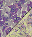 Madeline lila en lime bloemen - geweven jacquard