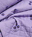 lila stepper met prachtige broderie - gematelasseerde stof