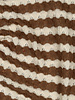 summer knit - camel - stripes