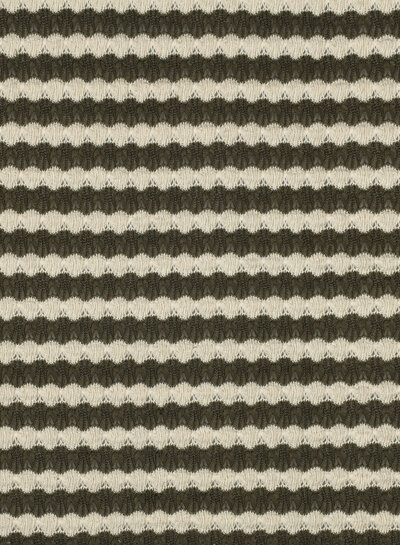 summer knit - khaki stripes