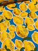 lemons - satijn viscose