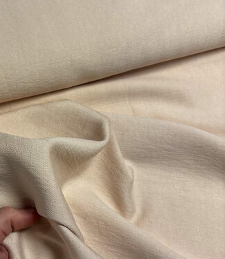 A la Ville sand-colored - beautifully woven linen-look rayon