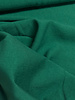 A la Ville emerald groen - prachtig geweven linnenlook rayon