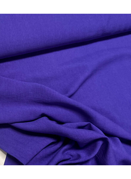 A la Ville cardinal purple - beautiful woven linen-look rayon