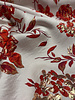 A la Ville red flowers with lurex - woven jacquard - Knipmode