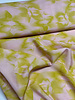 roze en mosterd abstract - silktouch viscose
