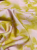 pink and mustard abstract - silktouch viscose