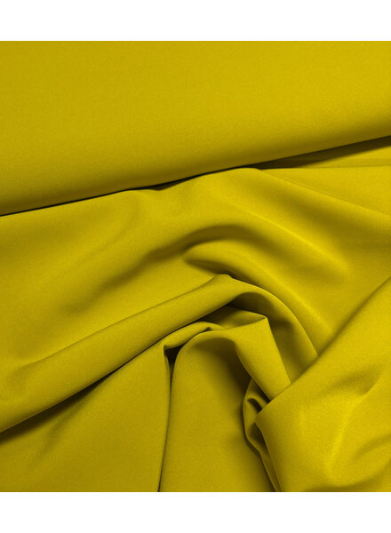 A la Ville Chartreuse green - stylish woven fabric - wrinkle-resistant - high quality (Italy)
