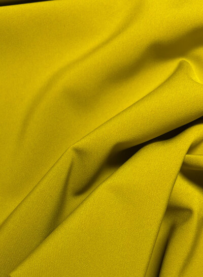 A la Ville chartreuze groen - stijlvolle geweven stof- kreukvrij - hoogstaande kwaliteit (Italie)