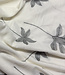 A la Ville zilver lurex broderie - rayon viscose