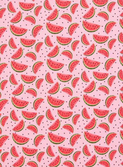 melon rib knit - jersey