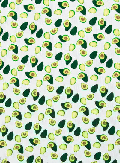 avocado rib knit - tricot