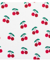 cheries rib knit - tricot