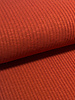 rust - cotton knitted with rib - beautiful shape-retaining fabric