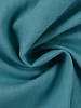 Effen aqua blauw linnen