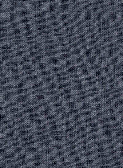 Effen denimblauw linnen