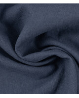 Effen denimblauw linnen