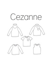 Iris May Patterns Cezanne T-shirt patroon kinderen