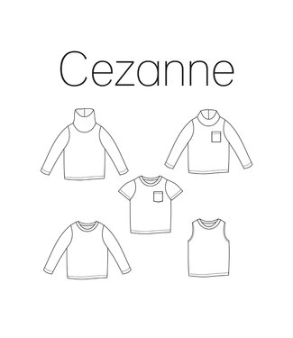 Iris May Patterns Cezanne T-shirt patroon kinderen