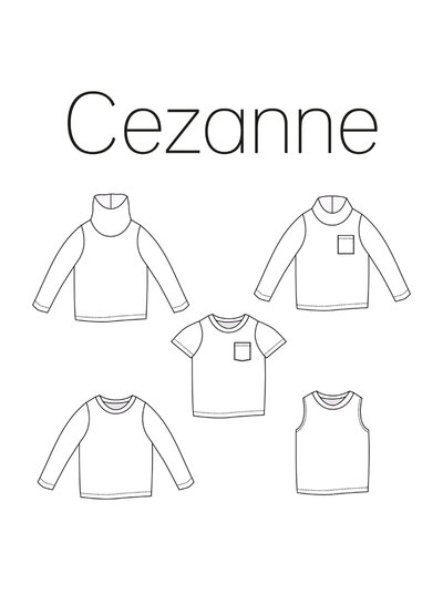 Iris May Patterns Cezanne T-shirt pattern kids