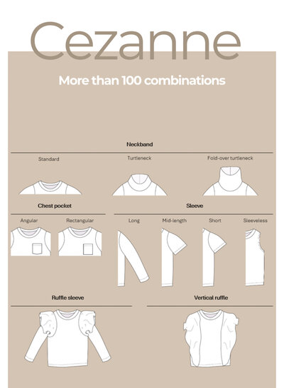 Iris May Patterns Cezanne T-shirt pattern kids