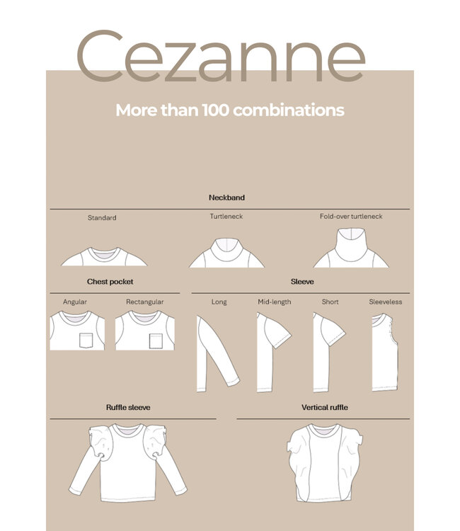 Iris May Patterns Cezanne T-shirt patroon kids