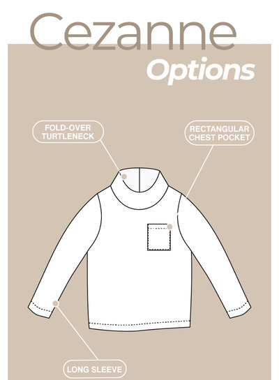 Iris May Patterns Cezanne T-shirt pattern kids