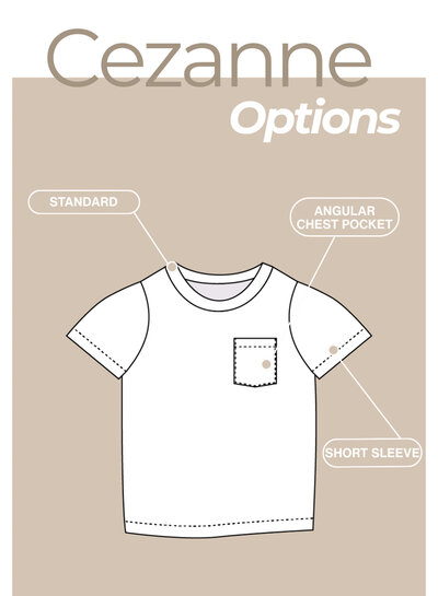 Iris May Patterns Cezanne T-shirt patroon kids