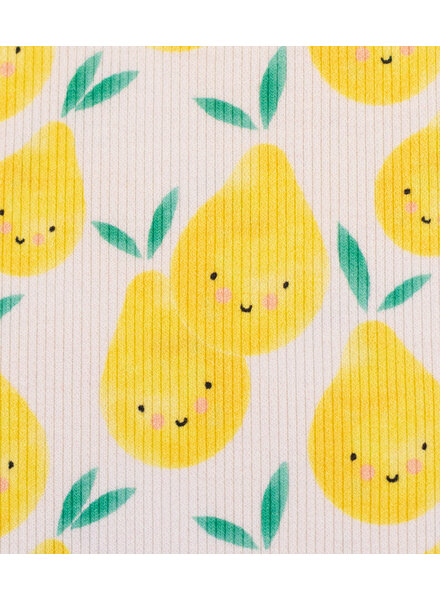 lemons rib knit - tricot