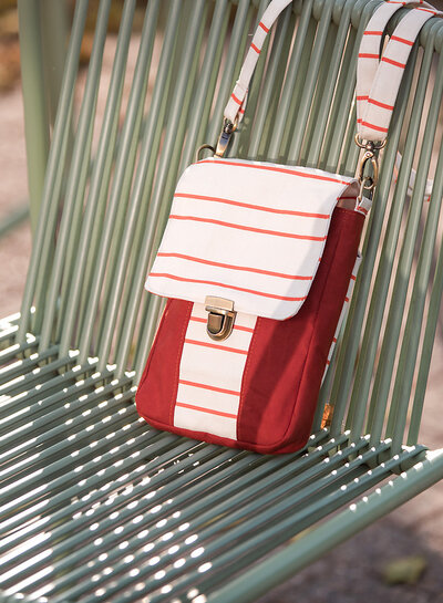 See You at Six horizontals NN - fluisterbeige  - katoen canvas gabardine twill