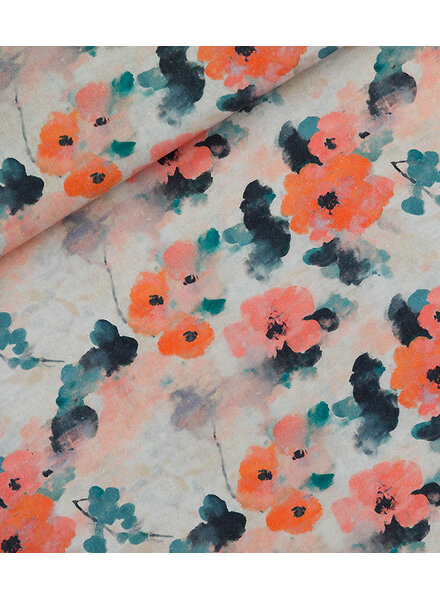 See You at Six misty rose - cotton canvas gabardine twill