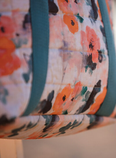 See You at Six misty rose - cotton canvas gabardine twill