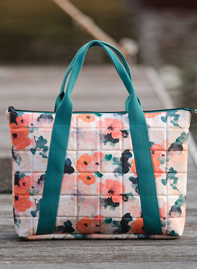 See You at Six misty rose - cotton canvas gabardine twill