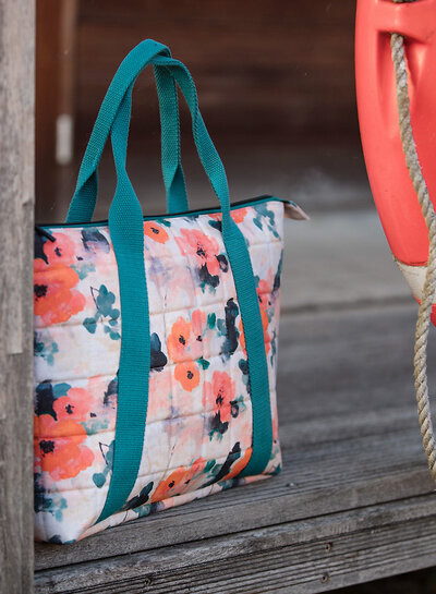 See You at Six misty rose - cotton canvas gabardine twill