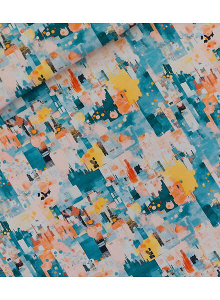 See You at Six city joy - cotton canvas gabardine twill