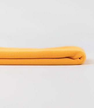 See You at Six banana yellow - heavy ribbed fabric