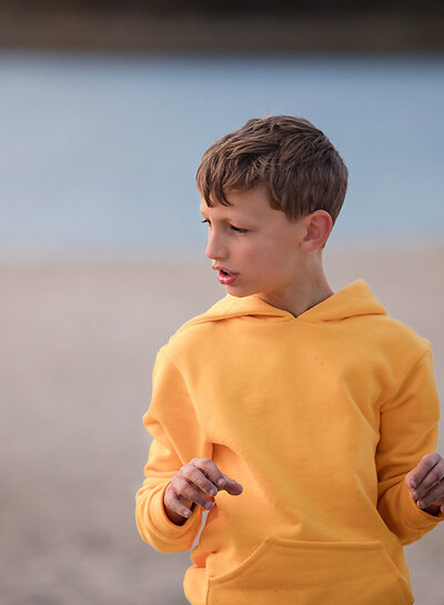 See You at Six banana yellow - heavy ribbed fabric