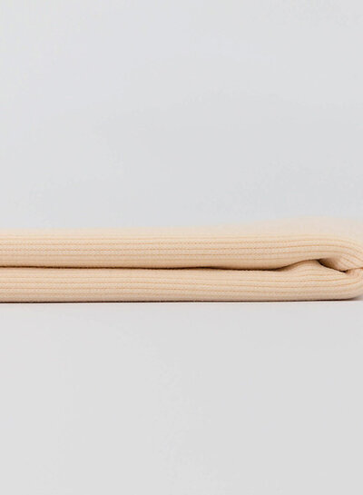 See You at Six warm ecru - ribbed fabric