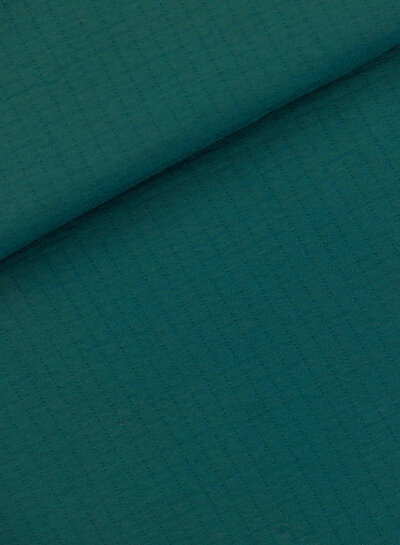 See You at Six blauwgroen - matelasse tricot