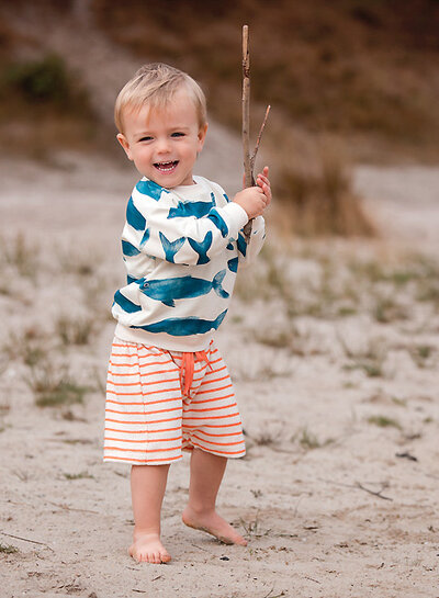 See You at Six horizontals N - fluisterbeige - spons