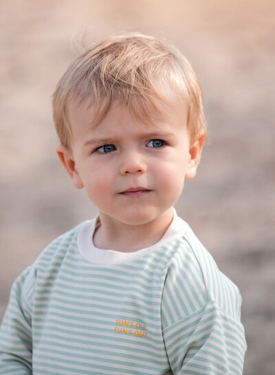 See You at Six horizontals 05 - whisper beige - French terry