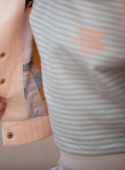 See You at Six horizontals 05 - whisper beige - French terry