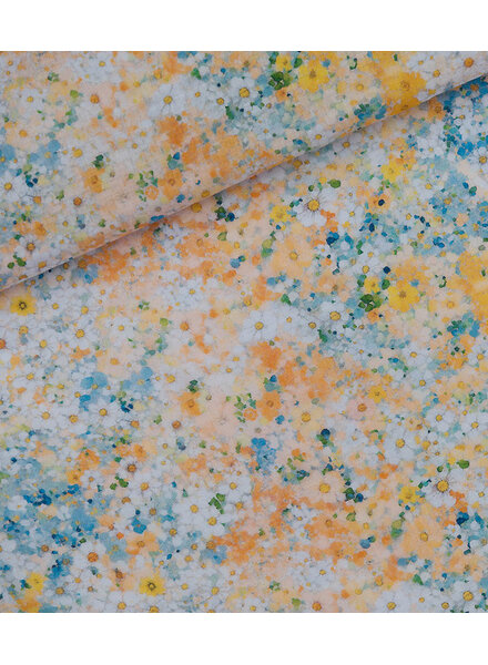 See You at Six lots of flowers - double gauze