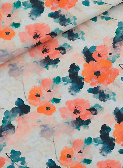 See You at Six misty rose -  rayon viscose