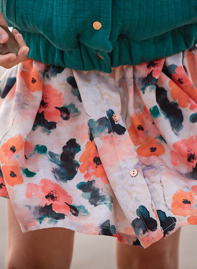 See You at Six misty rose -  rayon viscose